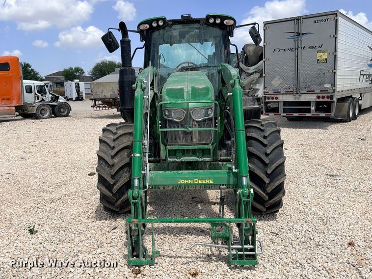image for item YA4831 2022 John Deere 6110M MFWD tractor