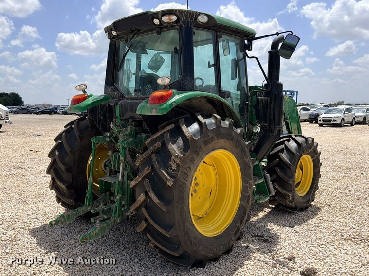 image for item YA4831 2022 John Deere 6110M MFWD tractor