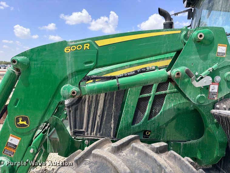 image for item YA4831 2022 John Deere 6110M MFWD tractor