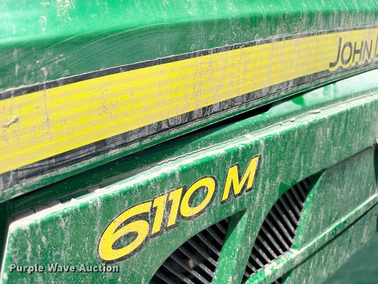 image for item YA4831 2022 John Deere 6110M MFWD tractor