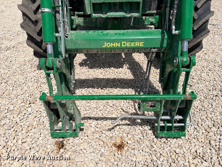 image for item YA4831 2022 John Deere 6110M MFWD tractor