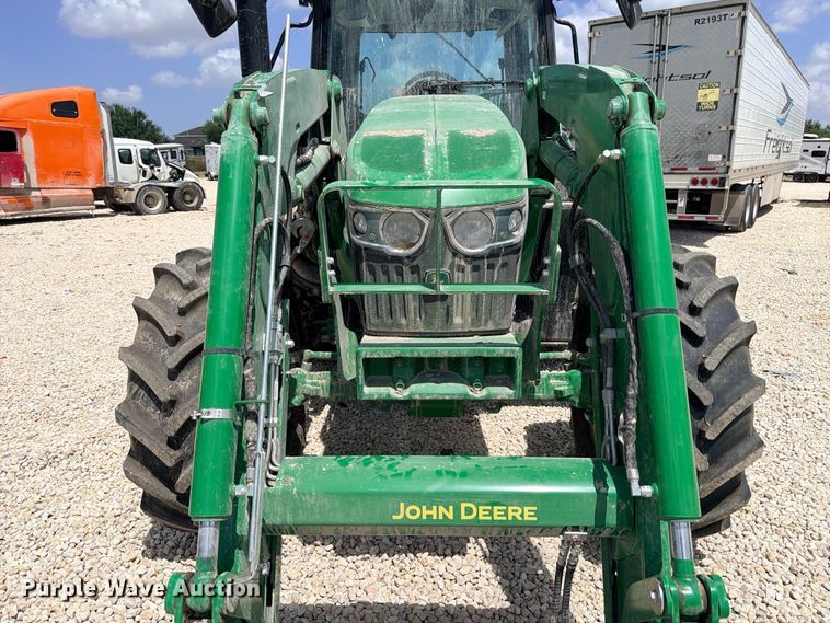 image for item YA4831 2022 John Deere 6110M MFWD tractor