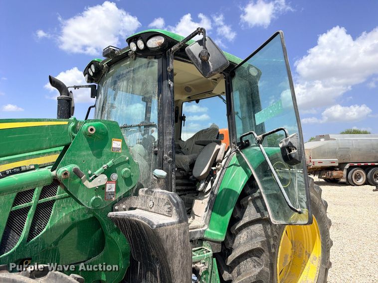 image for item YA4831 2022 John Deere 6110M MFWD tractor