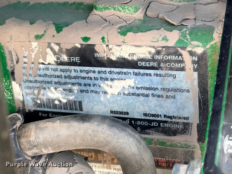 image for item YA4831 2022 John Deere 6110M MFWD tractor