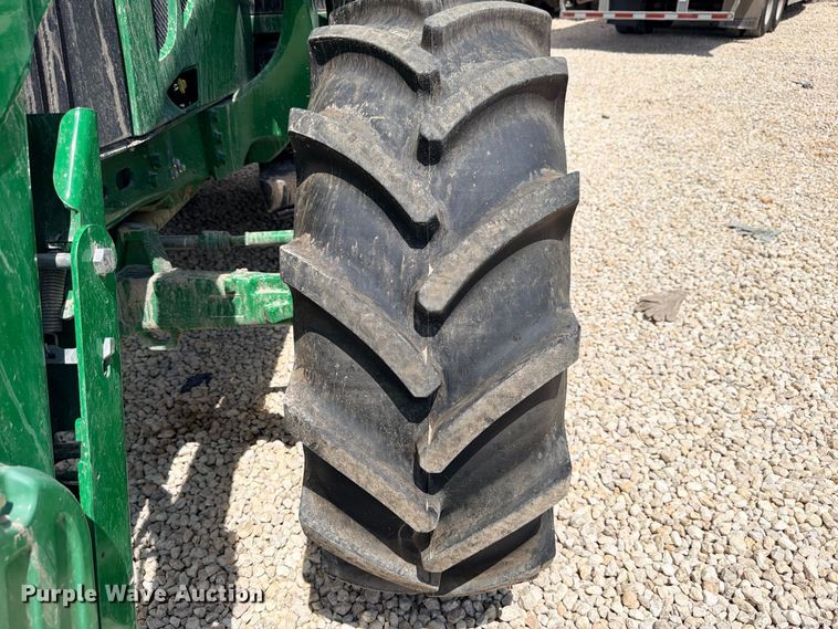 image for item YA4831 2022 John Deere 6110M MFWD tractor
