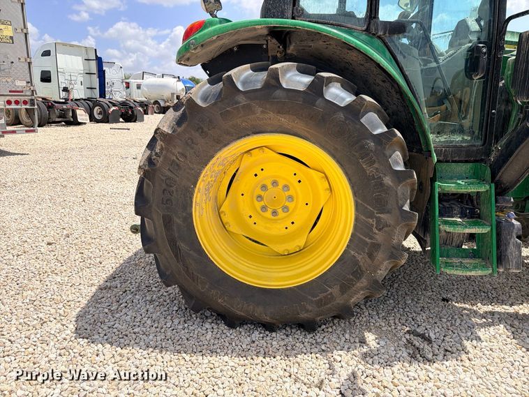 image for item YA4831 2022 John Deere 6110M MFWD tractor