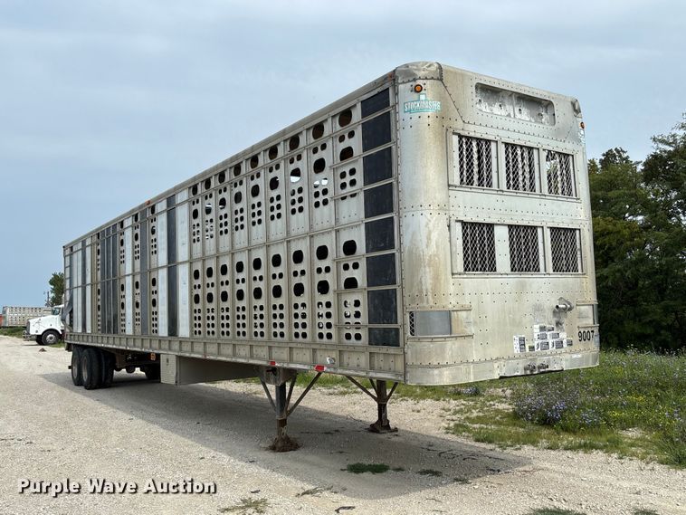 image for item DZ4591 2001 Wilson PSAL-303P livestock trailer