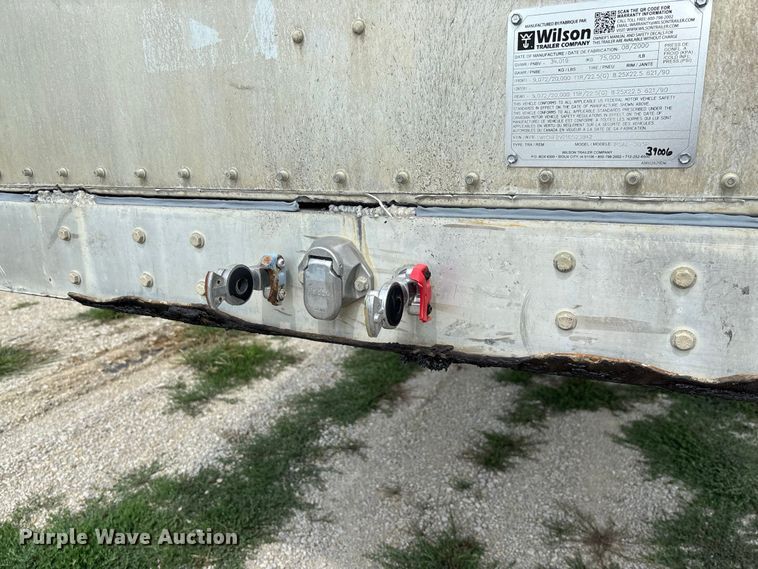 image for item DZ4593 2001 Wilson PSAL-303P livestock trailer