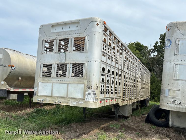 2000 Wilson PSADL-303P livestock trailer