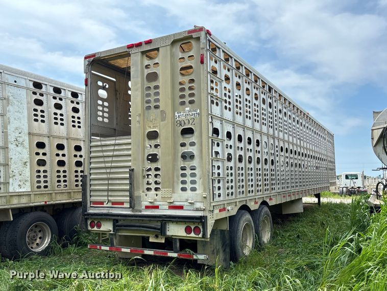 image for item DZ4594 2000 Wilson PSADL-303P livestock trailer