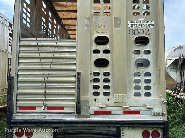 image for item DZ4594 2000 Wilson PSADL-303P livestock trailer