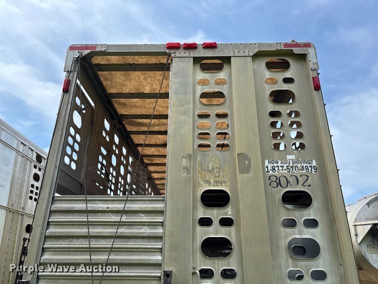 image for item DZ4594 2000 Wilson PSADL-303P livestock trailer