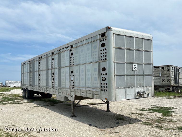 image for item DZ4595 2007 M. H. EBY, Inc livestock trailer
