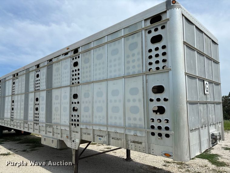 image for item DZ4595 2007 M. H. EBY, Inc livestock trailer