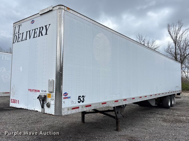 2007 Utility 4000D-X dry van trailer