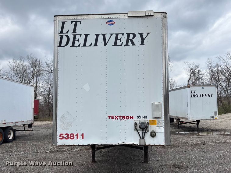 image for item EA4713 2007 Utility 4000D-X dry van trailer