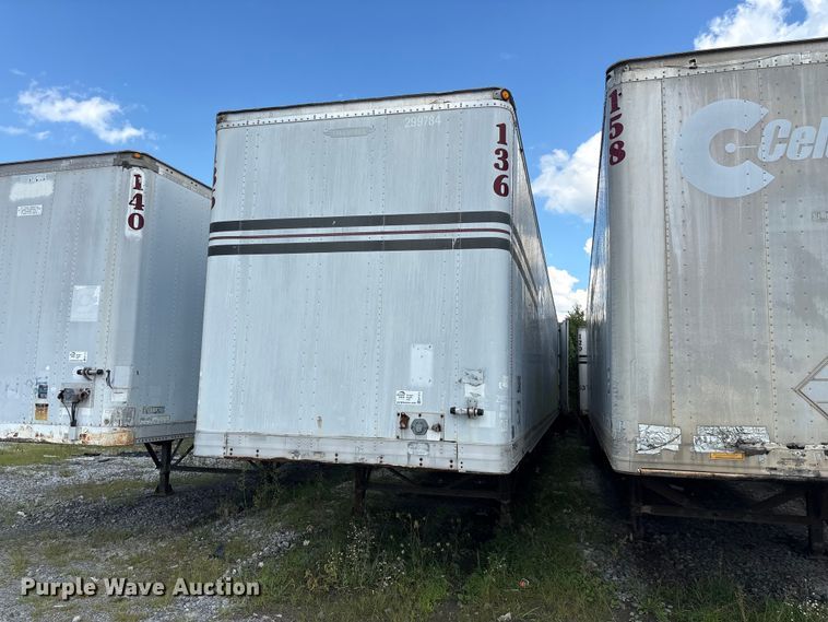 1999 Trailer Mobile Trailers dry van trailer