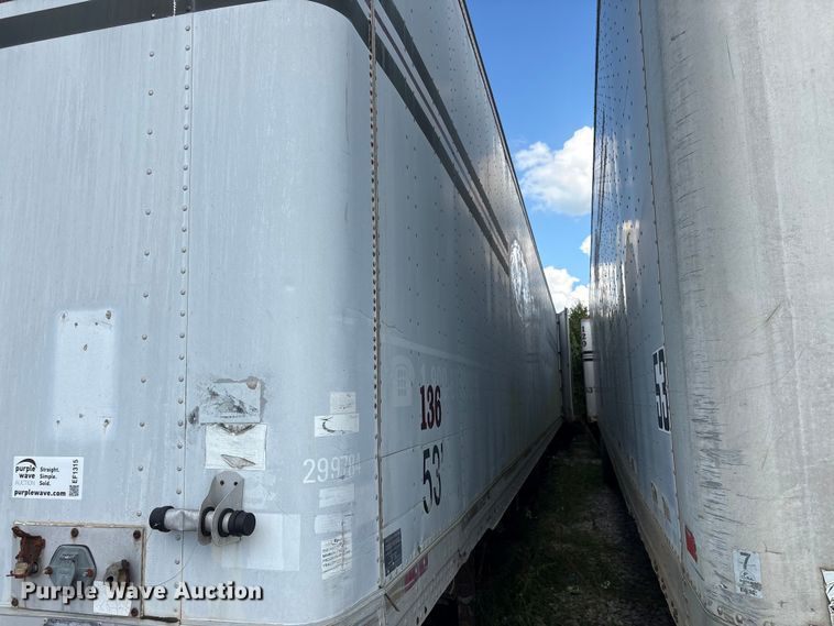 image for item EF1315 1999 Trailer Mobile Trailers dry van trailer