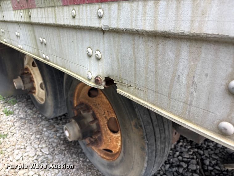 image for item EF1315 1999 Trailer Mobile Trailers dry van trailer