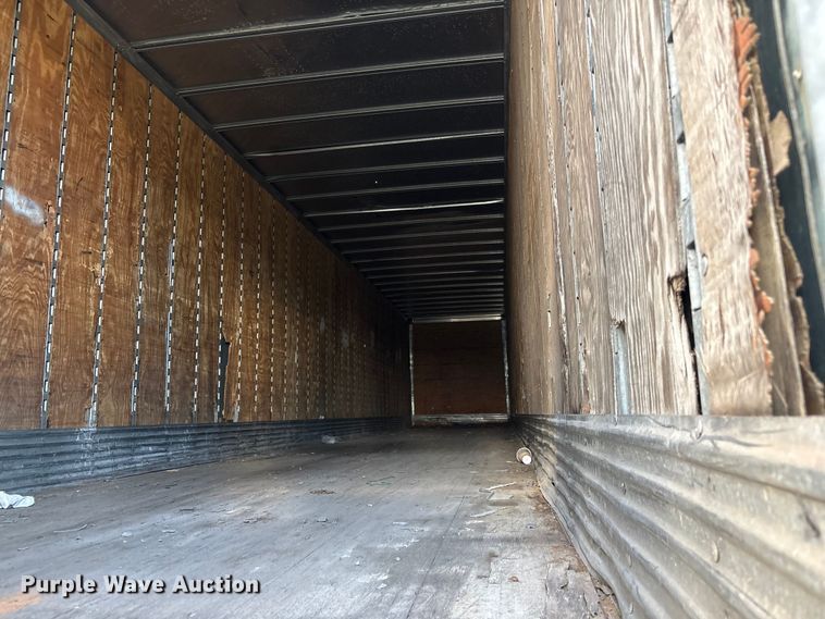 image for item EF1315 1999 Trailer Mobile Trailers dry van trailer