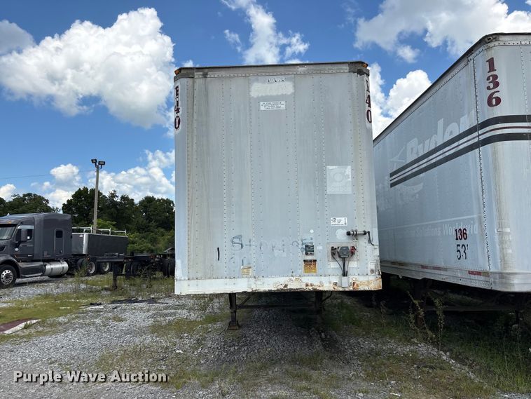 image for item EF1316 2000 Stoughton Trailers dry van trailer