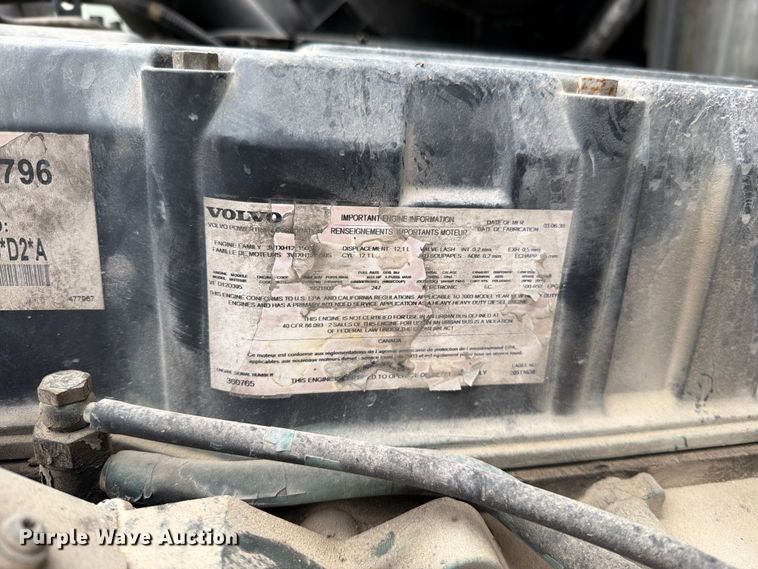 image for item EO8684 2004 Volvo Truck VNM semi truck