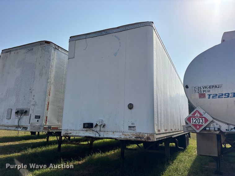 1999 Dorsey AUDT-LD dry van trailer