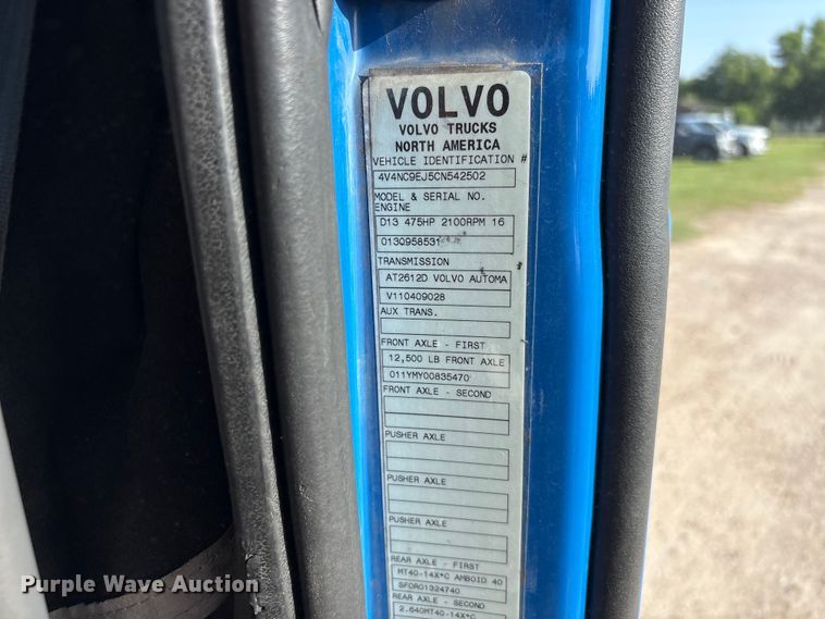 2012 Volvo VNL