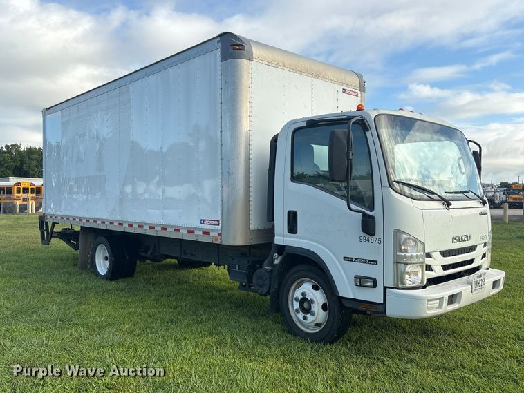 image for item EU0787 2019 Isuzu NPR box truck