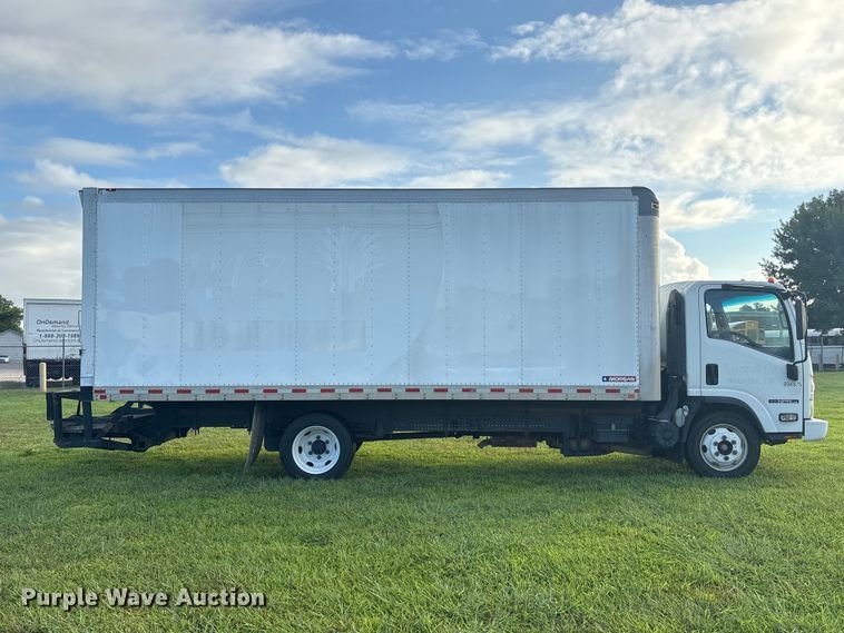 image for item EU0787 2019 Isuzu NPR box truck