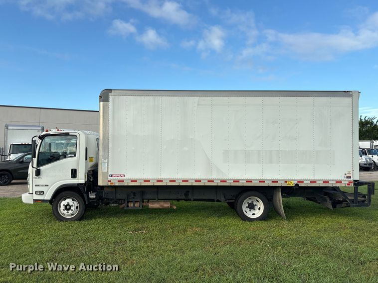 image for item EU0787 2019 Isuzu NPR box truck