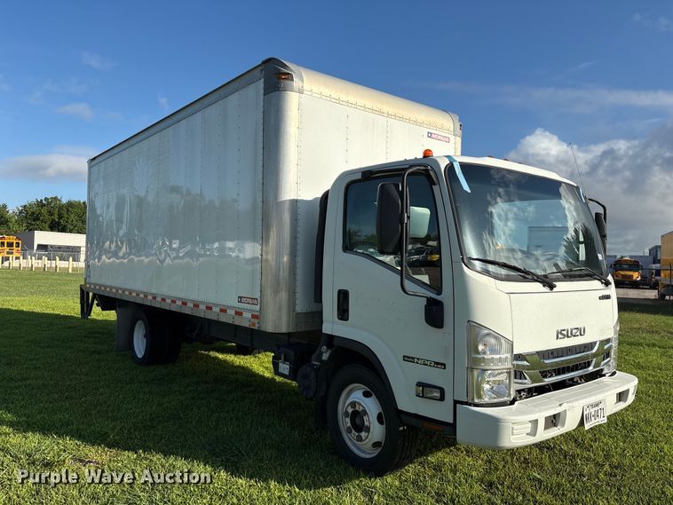 image for item EU0788 2019 Isuzu NPR box truck