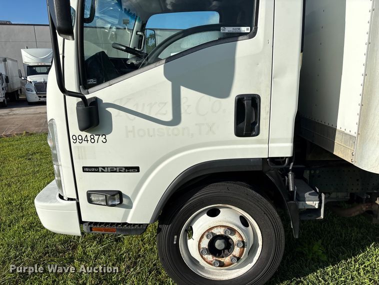 image for item EU0788 2019 Isuzu NPR box truck