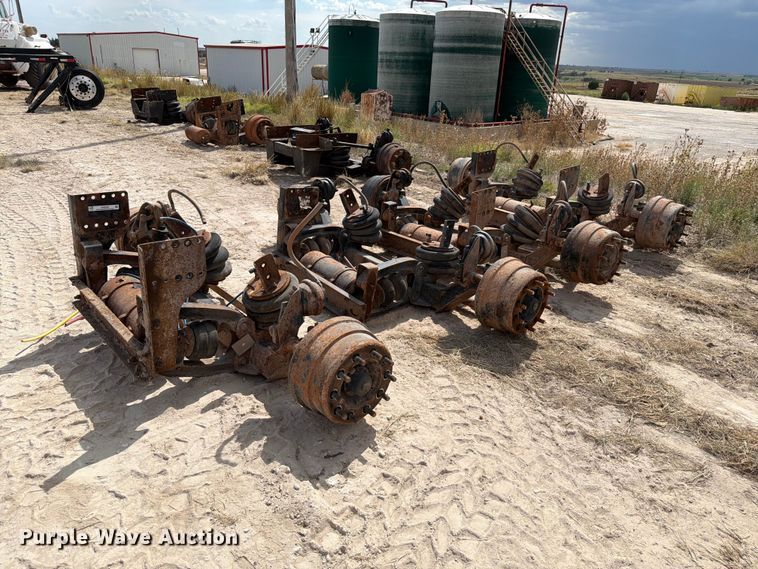(4) truck drop axles