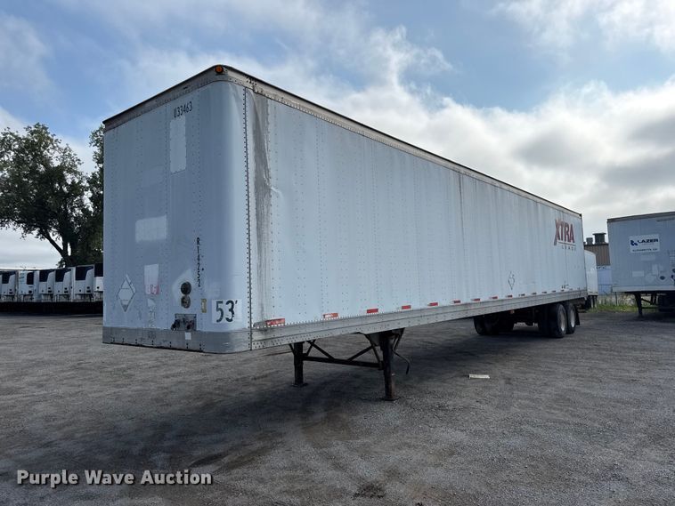 1999 Trailmobile dry van trailer