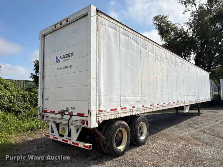 image for item EX2199 1999 Strick dry van trailer