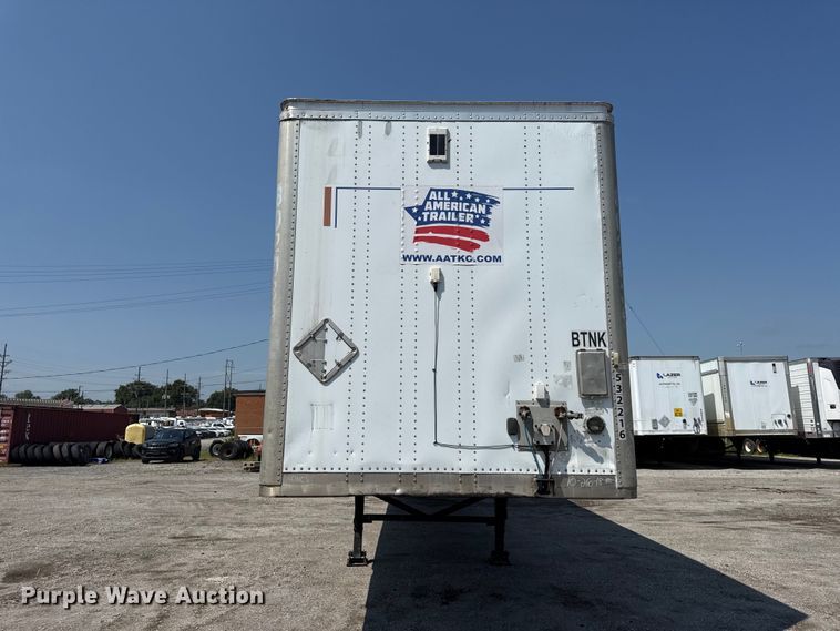 image for item EX2203 2008 Wabash dry van trailer