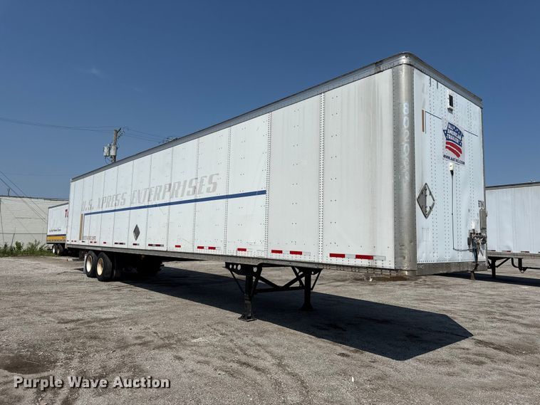 image for item EX2203 2008 Wabash dry van trailer
