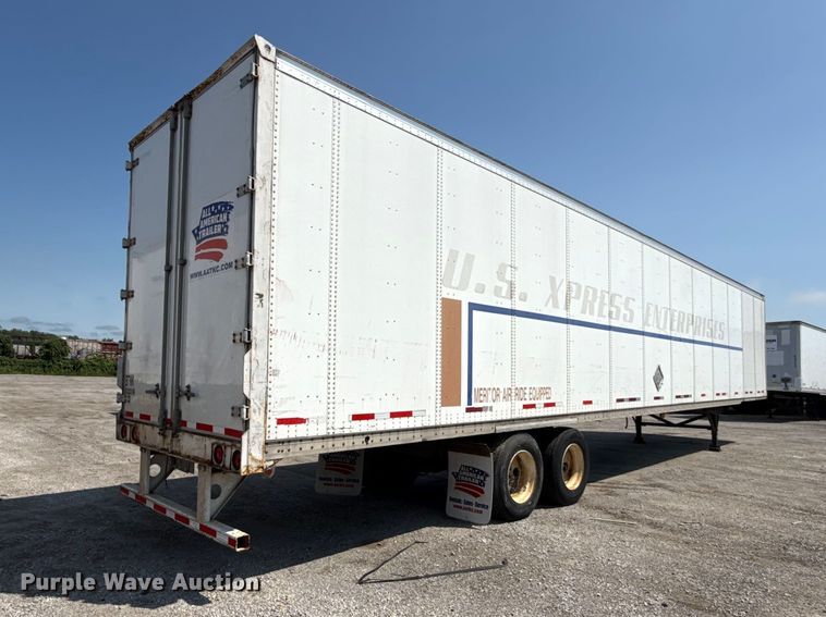 image for item EX2203 2008 Wabash dry van trailer