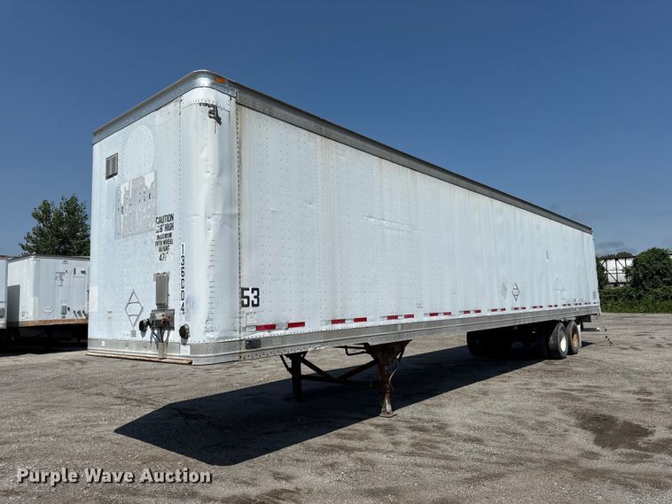 2000 Pines dry van trailer