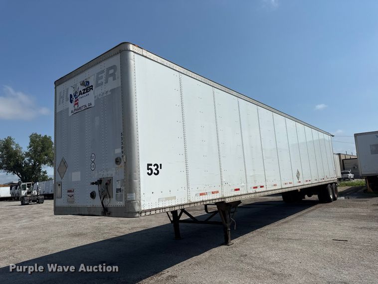 2003 Wabash dry van trailer