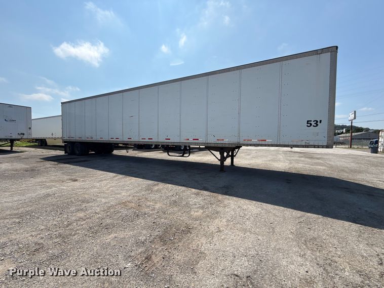 image for item EX2211 2003 Wabash dry van trailer