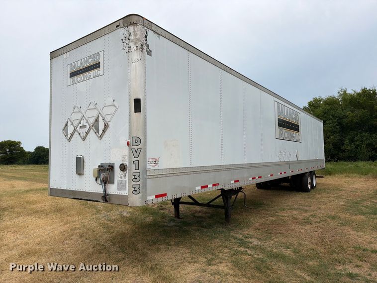 2010 Wabash dry van trailer
