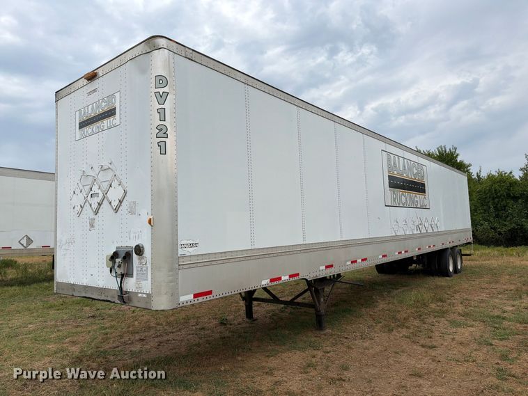 2012 Wabash dry van trailer