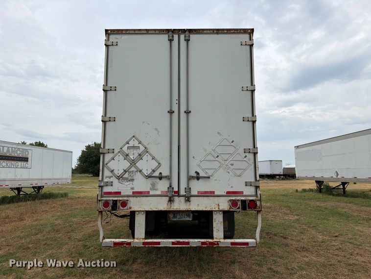image for item FB5031 2012 Wabash dry van trailer
