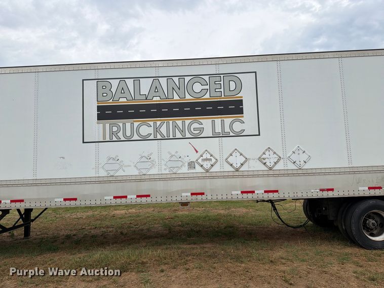 image for item FB5031 2012 Wabash dry van trailer