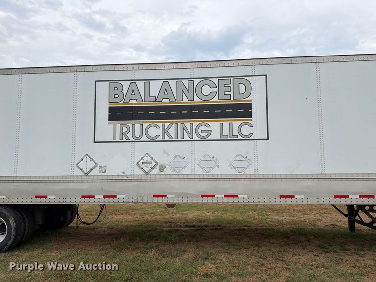 image for item FB5031 2012 Wabash dry van trailer