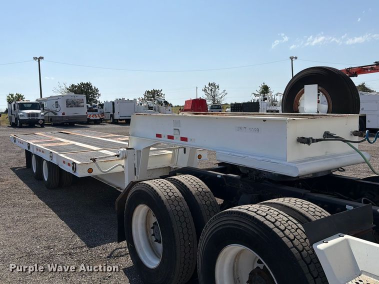 image for item FB5060 1985 Kalyn KTD-40 tilt deck equipment trailer