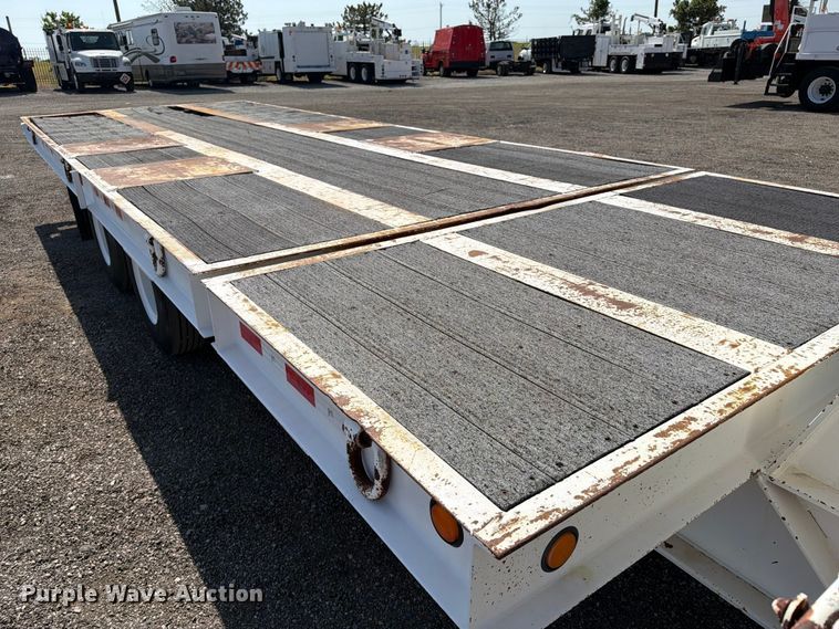 image for item FB5060 1985 Kalyn KTD-40 tilt deck equipment trailer