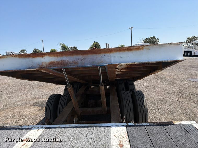 image for item FB5060 1985 Kalyn KTD-40 tilt deck equipment trailer